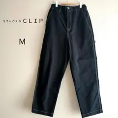【体型カバー◎】studio CLIP　スタジオクリップ　M　ペインターパンツ