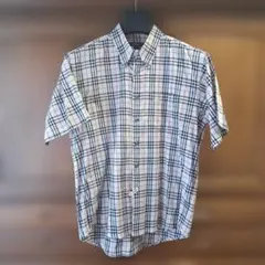 BURBERRY LONDON ノバチェック 半袖シャツ Lのサムネイル