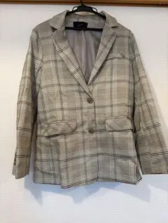 moussy チェック柄ショートジャケット - メルカリ