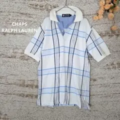 【CHAPS RALPH LAUREN】 半袖ポロシャツ【M】 日本製 ロゴ刺繍のサムネイル
