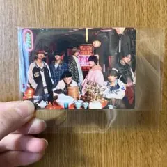 なにわ男子　HARDWORK トレカ