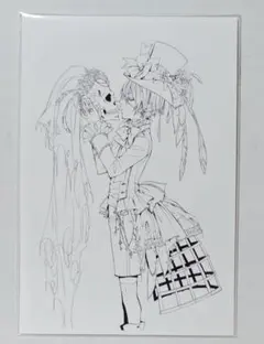 スクエニ 黒執事 ポストカード シエル