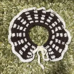 ブラウンとホワイトのストライプスタイ