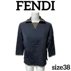 FENDI JEANS ポロシャツ フェンディ プルオーバー ペカン ジーンズ