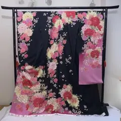 ☆5065☆ 子供着物 七五三 女の子 四つ身 単品 ポリエステル - メルカリ
