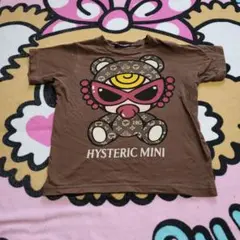 HYSTERIC MINI ブラウン Tシャツ