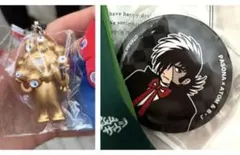 ミャクミャク 立体 キーホルダー 金 ゴールド パソナ ブラックジャック 万博