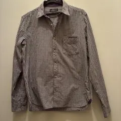 BEAMS HEART チェック柄長袖シャツ　M