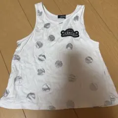 sisterJenni ドット柄タンクトップ 130 シルバー