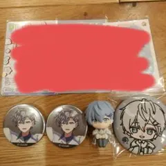 カラフルピーチ　ヒロ　缶バッジ等セット