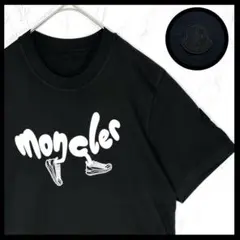 【美品/近年モデル2024SS】モンクレール　ランニングプリント　tシャツ