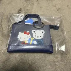 familiar　ファミリア　キティ　コラボ　ミニデニムバッグ　ブルー　青のサムネイル