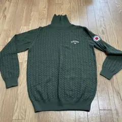 キャロウェイ　ケーブルニット　タートルネック　セーター　タートルネックセーター