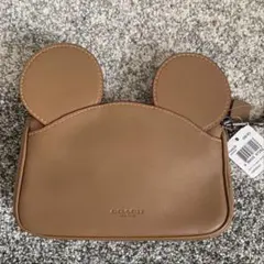 新品 セールコーチ ミッキーコラボ ポーチ
