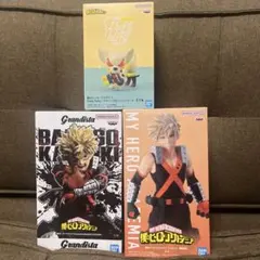 僕のヒーローアカデミア　爆豪勝己フィギュア3点セット