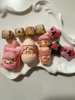 ディモストロベリー・アイスクリームデコパーツセット