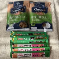 ドッグフード　ファーストチョイス成犬用　いなばちゅーる　セット