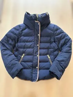 ZARA BASIC ネイビー ダウンジャケット