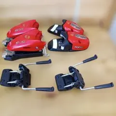 marker ビンディング comp20モデル 赤/黒/銀　2mmプレート付 marker ビンディング comp20モデル 赤/黒/銀 2mmプレート付 - メルカリ