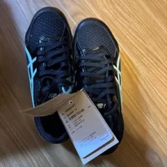 ASICS EFFORT 13 スパイクシューズ ブラック/ライトグリーン