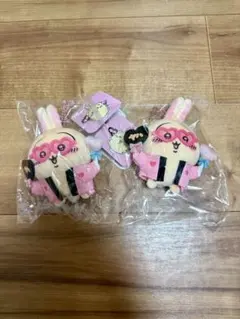 ちいかわ オタ活うさぎマスコット(うちわ) 2個　新品未開封