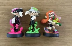 任天堂 amiibo スプラトゥーン ガール アオリ ホタル 3体セット