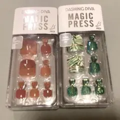 【未開封】ダッシングディバ マジックプレス　フット用　足　ペディ　2点セット