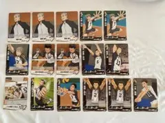 ハイキュー!!バボカ!! BREAKゴミ捨て場の決戦 梟谷学園高校 16枚セット