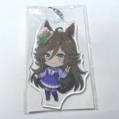 ウマ娘　ミスターシービー　2周年　Vサイン　ビッグ　アクリルキーホルダー