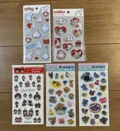 ♡セリア ・Disney・ウォーターシール・ふわふわシール・エポキシシールなど♡