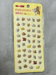 【新品未使用】TOM&JERRY ぷくぷくシール ステッカー 美品　トムジェリ