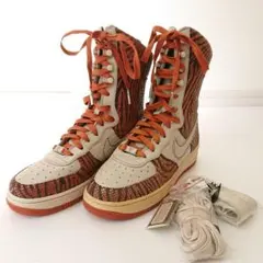 ナイキ エアフォースワン スニーカー 靴 ゼブラ 315187-811 24.5