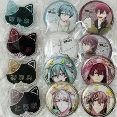 アイナナ ŹOOĻ 亥清悠 狗丸トウマ 棗巳波 御堂虎於 缶バッジ うしなな