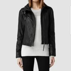 ALLSAINTS 本革 レザージャケット ライダース ブラック XSのサムネイル