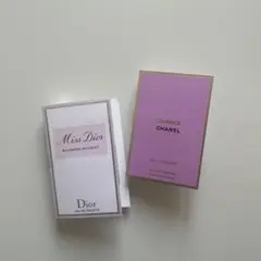 ミスディオール ブルーミングブーケ & シャネル チャンス サンプルセット
