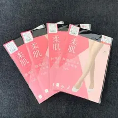 Frifla 日本製　柔肌　優しいタッチ　ゾッキ　ストッキング　M～L 4足