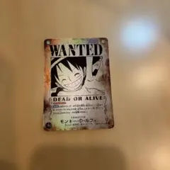 あ*さ様 モンキー・D・ルフィ OP13-118 SP スペシャルカード 手配書