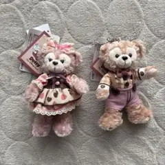 スウィートダッフィ　シェリーメイ　2017バレンタイン　ぬいぐるみ　キーホルダー