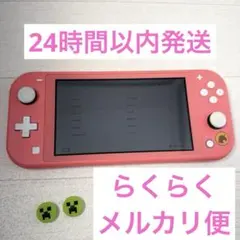 Nintendo Switch Lite どうぶつの森パッケージ　ピンク