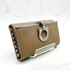 【美品】Salvatore Ferragamo 6連キーケース ガンチーニ