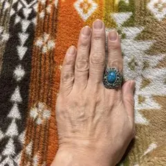 ターコイズ 風シルバーリング