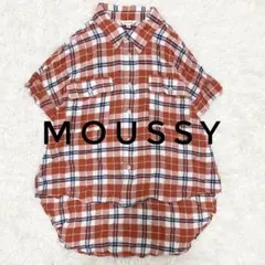 【MOUSSY】オーバーサイズチェックシャツ　半袖　ap1801のサムネイル