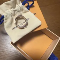 良品ルイヴィトンジョンクモノグラムバングルM64840Lサイズシルバー 