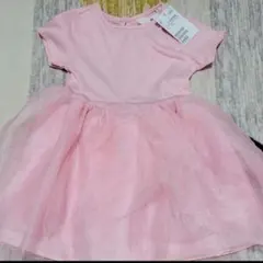 73【おまとめ2000円以上500円引H&Mチュールワンピース100/105cm