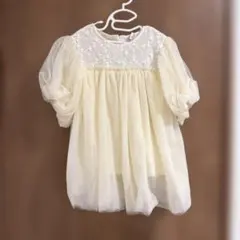 韓国子ども服　1歳 チュール セレモニードレス　ベビードレス　誕生日　バースデー