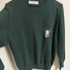 Burberrys ゴルフクラブ刺繍セーター M 希少品