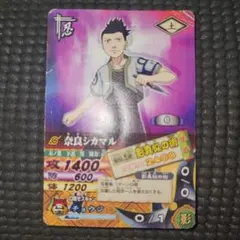 ナルティメットカードバトル NARUTO データカードダス 奈良シカマル
