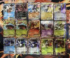 ポケモンカード xy EX rr 15枚　まとめ売り　リザードン、ミュウツー　他