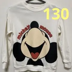 ミッキー　長袖　スウェット　130
