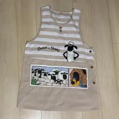 新品未使用　エプロン　ひつじのショーン　保育士　M〜L 早い者勝ち